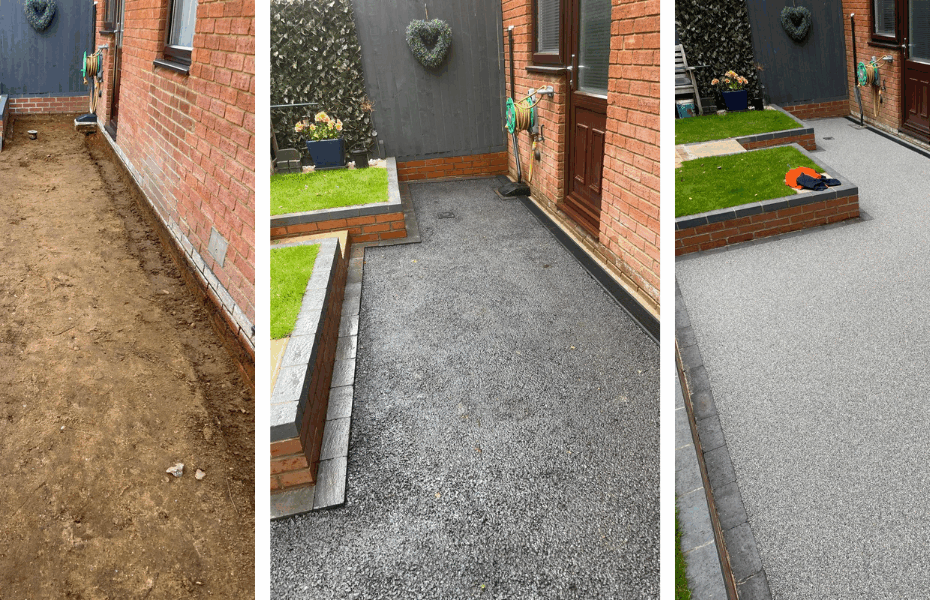 Resin Bound Patio Upgrade