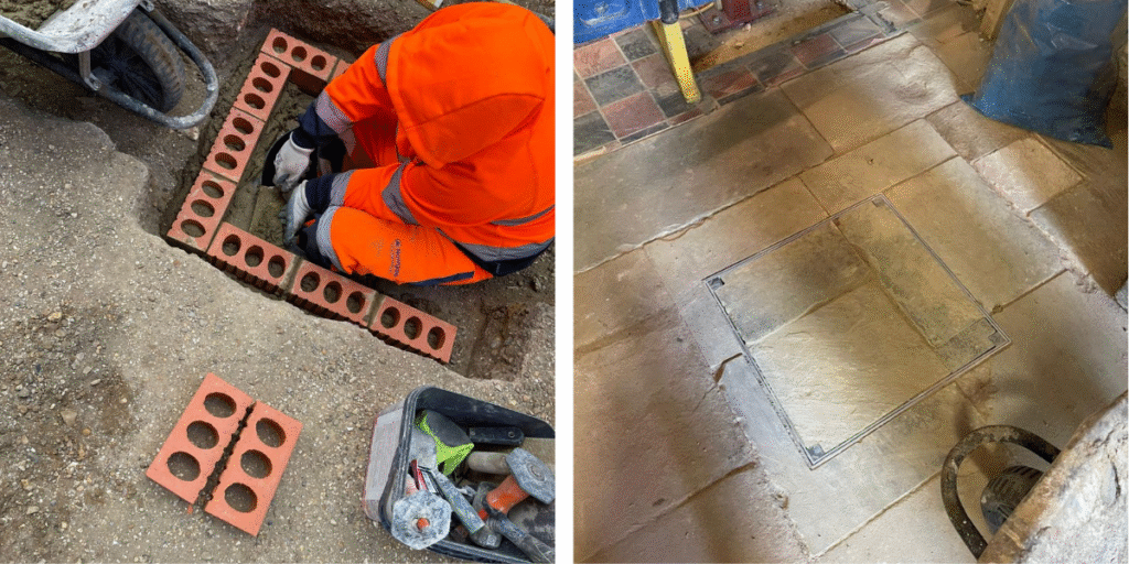Reinstatement to preserve the appearance and character of the church grounds